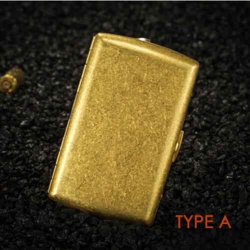 Retro Copper Cigarette Case Box Portable 12pcs Cigarettes Case Holder Smoke Tool Pocket Smoking Accessories with Gift Box