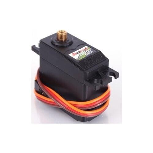 Free shipping for Genuine Power HD 1501MG metal steering gear 17KG steering gear high torque steering gear