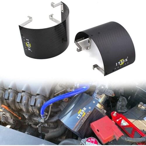 Car modified carbon fiber mushroom head insulation cover dust shield windshield protection mushroom head cover