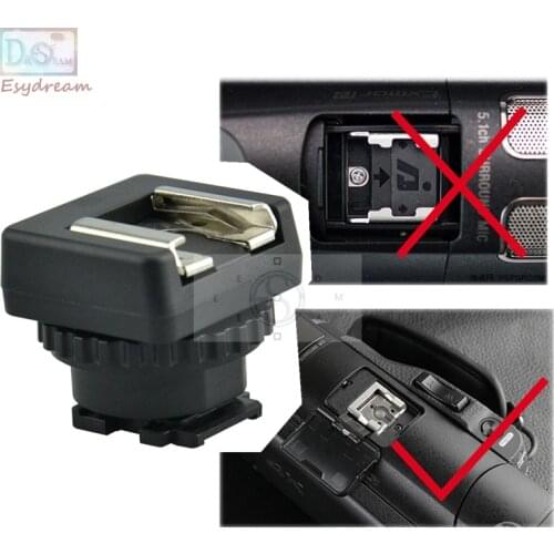 MSA-MIS Standard Hot Cold Shoe Adapter Converter For Sony Multi Interface Shoe DV Camcorder Mount