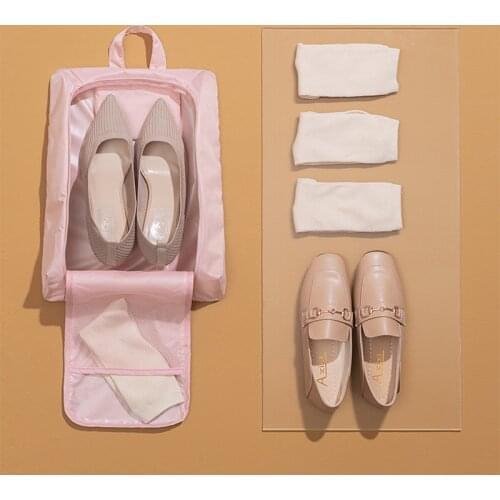 Weekend Travel Shoes Storage Bags Womens Waterproof Boots High Heels Protective CasesOvernight Carry Tote Bag Zipper Package