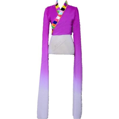 Tibetan Classical Dance Children Dance Adult Body Exercises Water Sleeve Connected Long Sleeved Dress