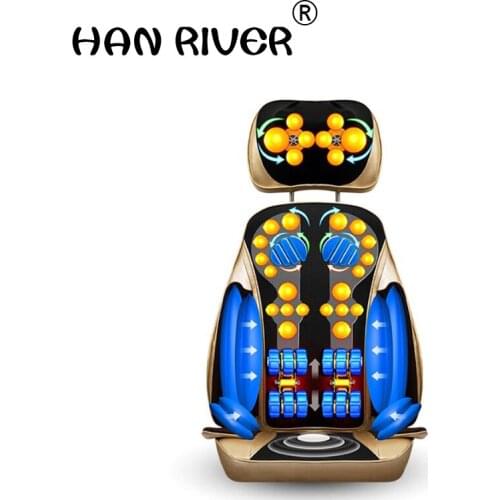 Airbag massage cushion neck massager neck shoulder waist systemic multi-functional chair cushion cushion for leaning on J2208