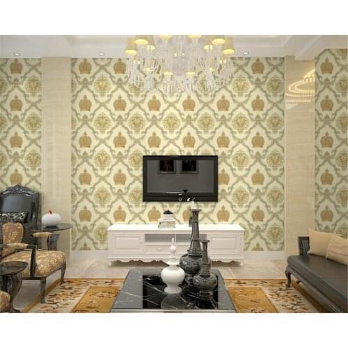 Beibehang Luxury classic 3d wallpaper hotel clothing store restaurant beauty salon clubhouse simple papel de parede wall paper