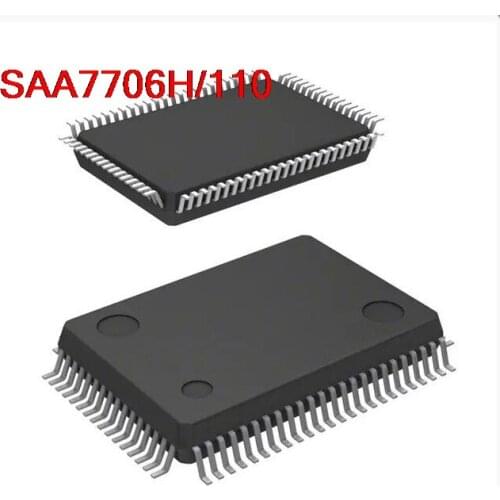 SAA7706H SAA7706H/110 SAA7706 QFP80 Car computer chips 1PCS/LOT