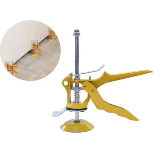 Tile Leveling System 1pcs Wall Tiling Locator Wall Ceramic Tile Leveling Adjustable Height Locator Pliers Tool Building Hardware