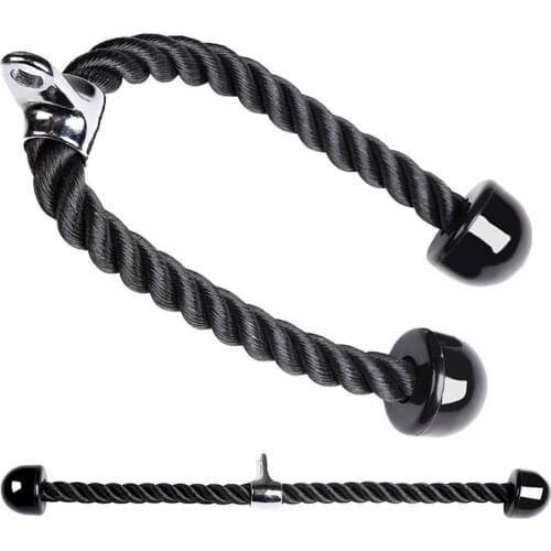 Biceps Triceps Muscle Tension Rope Fitness Push Pull Press Cable Resistance Band