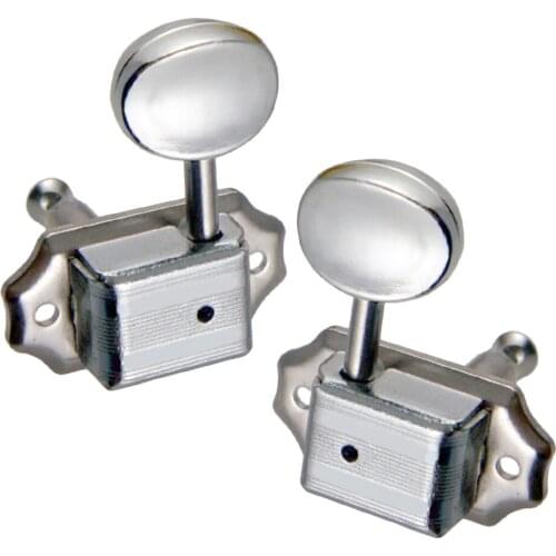 Tuning Pegs Tuners Machine Head 3R 3L for LP Electric Acoustic Guitar Silver