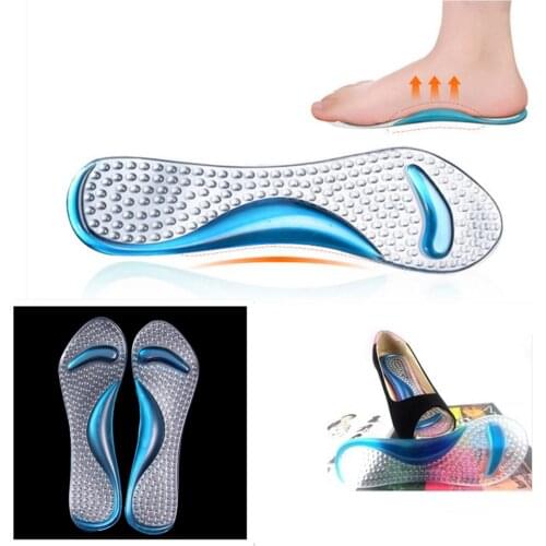 Women Silicone Gel Non Slip length Arch Support feet Massaging Metatarsal Cushion Orthopedic pad Insoles for High Heels Shoes