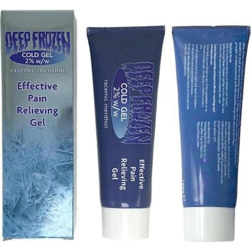 1 Pcs Deep Heat Ice Gel Cold Therapy Pain Relief Cream Pain Rheumatism Pain Arthritis Strains Massage Muscle Gel Back Shoul Q9M0