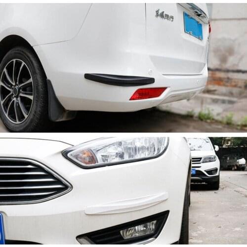 2pcs Front And Rear Bumper Corner Guards And Anti-Collision Decorative Strips For Jaguar Land Rover Range Rover/Evoque/Freelande