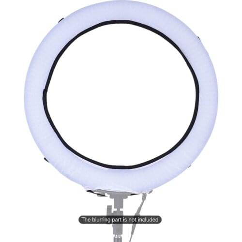 Andoer Video Photography Speedlite Flash Light Soft Cloth Diffuser Kit for Any 18" Ring Fluorescent Flash Light