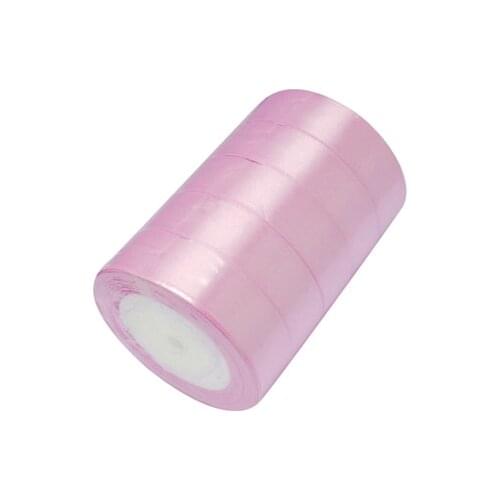 Satin Ribbon, PearlPink, about 25mm wide, 25yards/roll, 5rolls/group, 125yards/group