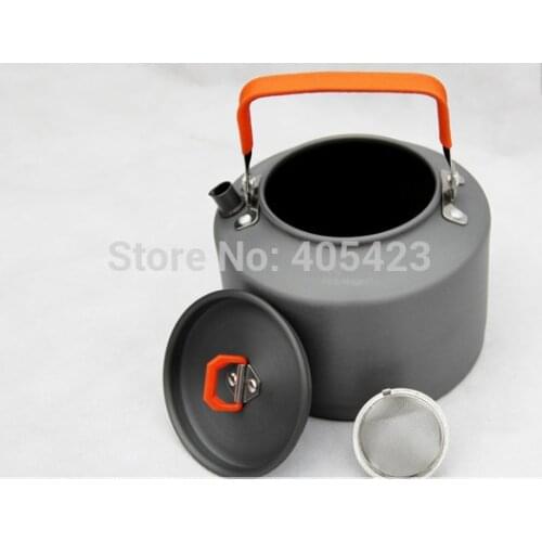 Free shipping!The large capacity Outdoor leisure Portable Coffee kettle,camping picnic pot,Cookware coffee teapot 1.5L FMC-T2