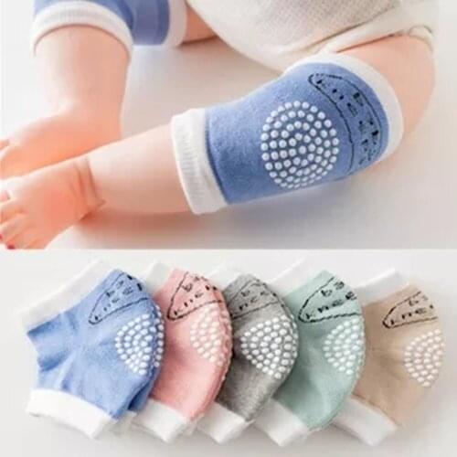 New Summer Baby Toddler Kids Knee Protector Cotton Pad Breathable Elbow Protector Crawling Safe Socks Boy and Girl Leg Warmers