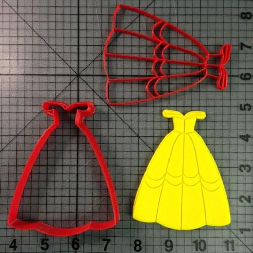 Beauty And Beast Skirt Cookies Cookie Molds Kitchen Supplies DIY Fondue Bakers Pudding Mousse Cake Molds Home DIY Baking Molds