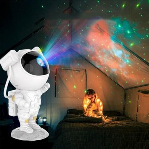 Space Projector Astronaut Night Light Ocean Wave Starry Sky Projector Bedroom Home Decor For Childrens Gifts Galaxy Projector