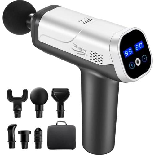 Massage Gun Muscle Massager Fascia Gun Electric Body Relaxation Massager For Fitness With Portable Bag