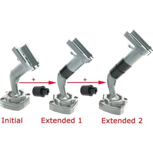 Metal Extended Tube for Car Interior Mirror Bracket, Let Bracket Lengthened