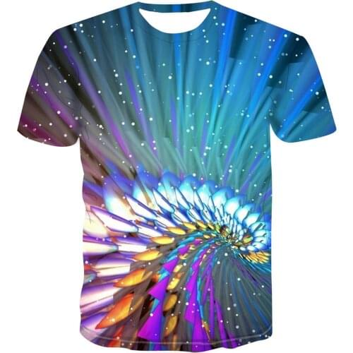 2020 New Summer Style Men 'S T -Shirt Colorful Creative 3d Printing Men 'S T -Shirt Hip -Hop Casual T -Shirt Top S -6xl