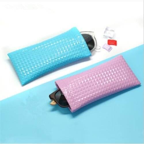 New Waterproof Scratch-proof Portable Glasses Pouch Eyeglasses Protector Container Bag Fashion Sunglasses Reading Glasses Case
