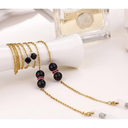 New Fashion Eye Glasses Sunglasses Beading Vintage Chain Holder Lanyard Necklace Sunglasses Necklace Eyeglass Lanyard Strap