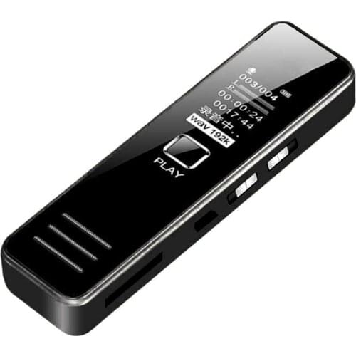 Portable HD Voice Recorder Noise Reduction Audio Sound Recorder MP3 Dictaphone Portable Audio Video