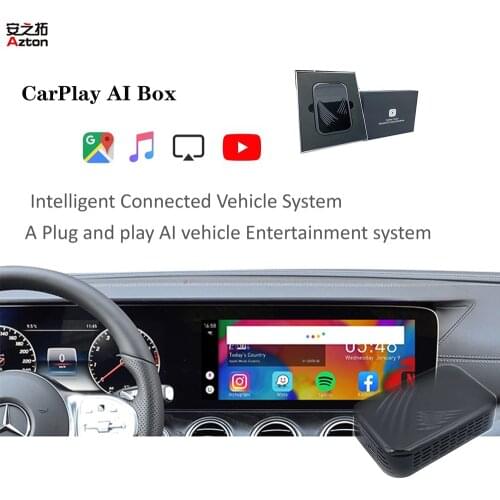 Dashboard AI CarPlay Box For Porsche AUDI Mercedes Nissan VW Ford VOlVO Peugeot Lexus Car TV Decoder Kit