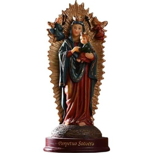 Religious Generous Virgin Mary Statue, The Blessed Mother of The Immaculate Comception Home Figurine