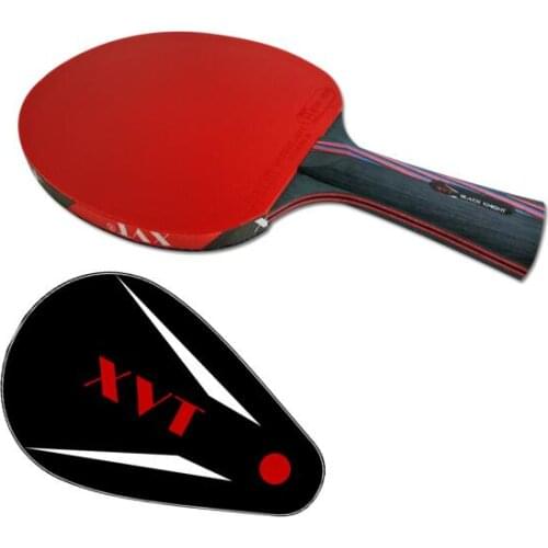 XVT 40+ NANO CARBON KOKUTAKU 868 rubber Hand-Assemble table tennis racket PINGPONG paddle Send Whole Cover case