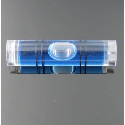 10 pieces/Lot) 9.5*40mm Blue Color Spirit level bubble plastic bubble level Tubular vials