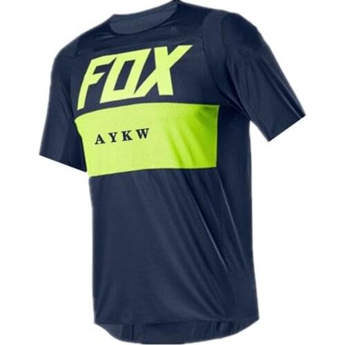 2021 Maillot Fox Mtb Cycling Jersey Long Sleeve Enduro Motocross Downhill Jersey Men Vetement Vtt Shirts Roupa Ciclismo Bike