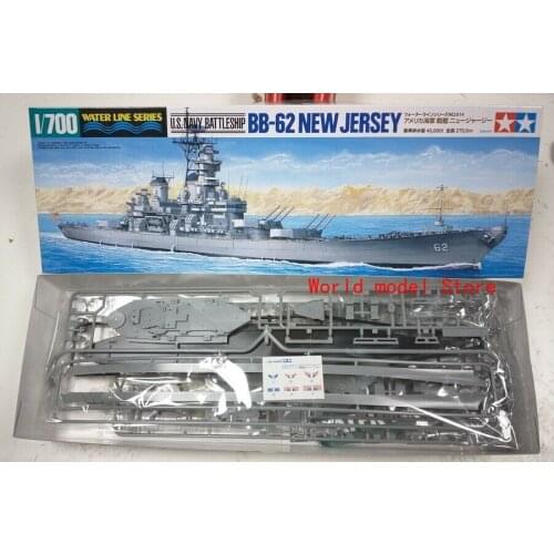31614 US Navy Battleship BB62 New Jersey Tamiya 1/700 plastic model kit