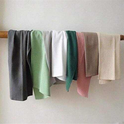 45X65cm Waffle Lattice Tea Towel Table Cloth Napkin Home Wedding Party Kitchen Dishes Napkins Decorative Handkerchief Towels