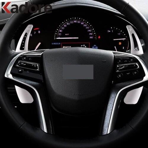 Aluminum Steering Wheel Paddle Shift Gear Extension Shifter Car Accessories For Cadillac XTS 2013-2015 2016 2017 2018 2019 2020