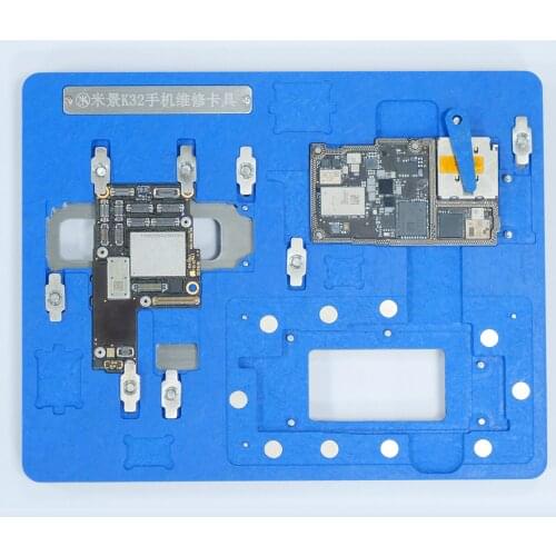 Mijing K32 PCB Fixture Holder for iPhone 11/11 PRO/11 Pro Max Soldering Fixture PCB IC Chip Jig Welding Repair Platform Clamp