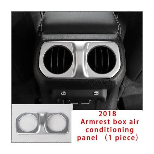 For Jeep Wrangler 2018-2020 Car interior decorative cover switch cover handle inner patch chrome molding trim