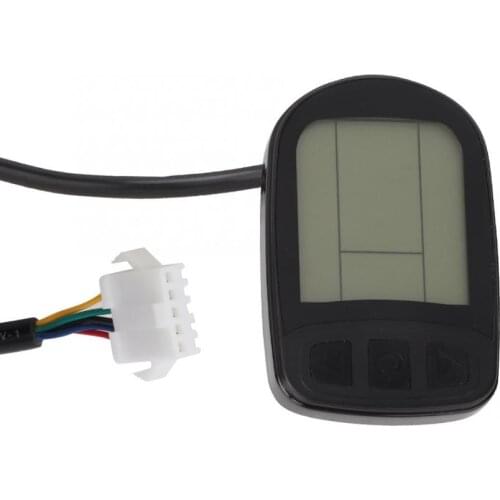 Electric Bicycle LCD5 Display E-bike LCD Display Panel Portable Speedometer Outdoor Electric Bike Riding Accessories