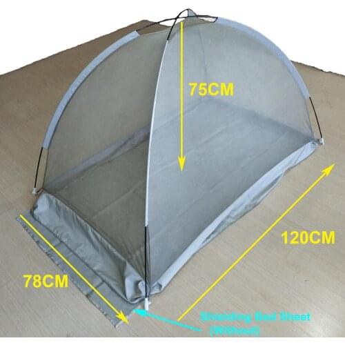 EMF/RF Shielding Folding Yurt Mosquito Net Tent Canopy