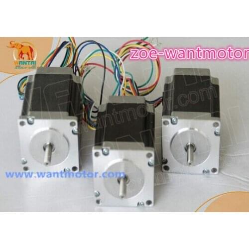 Good quality!3 pcs Nema 23 Wantai stepper motor 57BYGH420 127oz-in 2A CE,ISO,ROHS 3D Reprap Printer