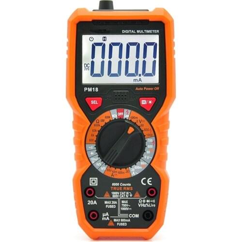 Frequency Multi-function Maintenance Voltage meter Electrical Instrumentation Small Digital Display New Instrument Tester