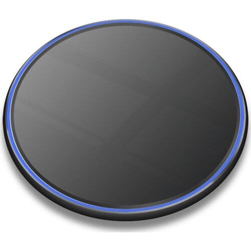 Mobile Phone 15W Fast Wireless Charger Charging Pad Thin Portable for Home Office JR Deals