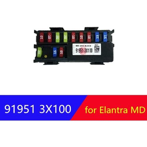 919513X100 engine small fuse box for hyundai Elantra MD 2014-2016 fuse box 91951-3X100