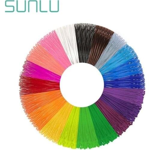 1.75 PLA 3D Filament For Children DIY Gift 100% No Bubble Material Eco-friendly 3D Printer Filament 5m Send By Random Color