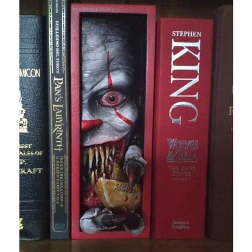 Peeping on The Bookshelf Monster Personalized Bookends for Collecting CD Albums Magazines Heavy Books NK-Shopping