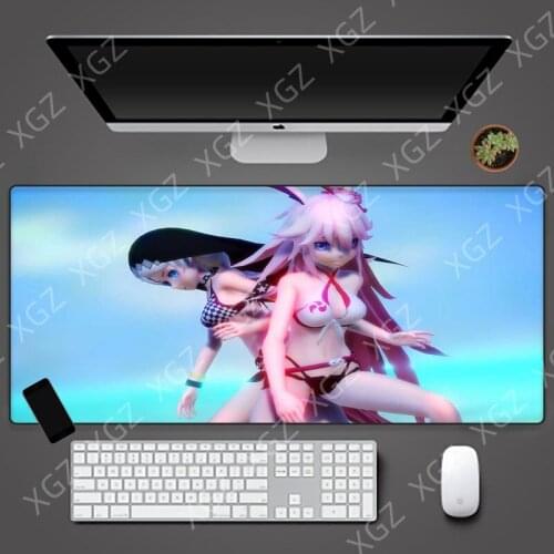 Yuzuoan Personalized Large Mouse Pad PC Game Pad Anime Comfortable Game Pad Peripheral Accessories Household Waterproof XL Mat