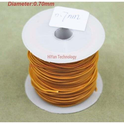 20meters/lot) Triple Insulated Copper Wire Bare Copper Diameter 0.7MM Outside Diameter 0.9MM Triple Insulation Winding Wire
