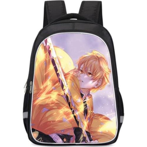 Ghost Forbearance Anime Children Backpack Cartoon Primary School Schoolbag Lightweight wearable Boys Girls Orthopedics mochila