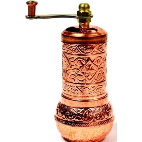 WONDERFUL MILL PERFECT OTTOMAN OTTOMAN Ottoman Coat of Arms Pepper and Spice Mill Light Copper Color Coffee Mill F FREE SHIPPING