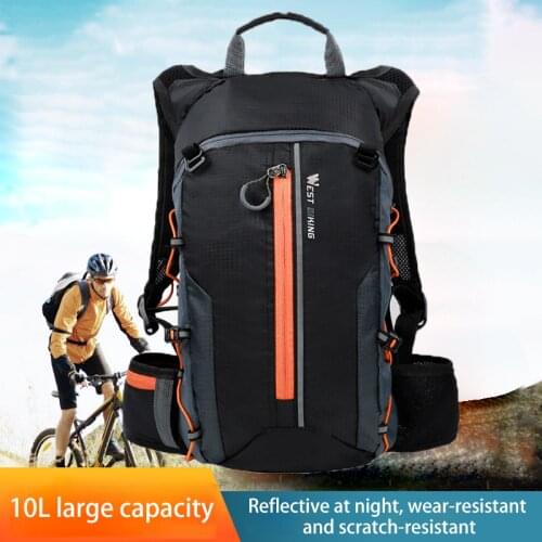Bike Bags Portable Waterproof Backpack 10L Cycling Water Bag Outdoor Sport Climbing Hiking Pouch Hydration Cycling Backpack